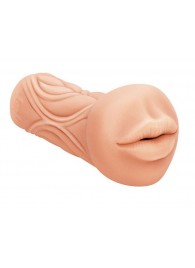 Телесный мастурбатор-ротик Sweet Lips - Lola Games - в Химках купить с доставкой