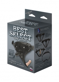 Пояс HARNESS BEST SELECT с вагинальной пробкой - LOVETOY (А-Полимер) - купить с доставкой в Химках