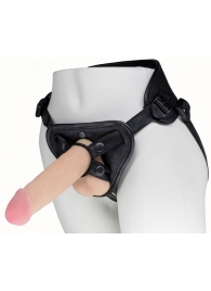 Пояс харнесс BEST UNI strap с 2 насадками - 18 и 22 см. - LOVETOY (А-Полимер) - купить с доставкой в Химках