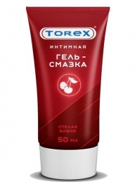 Смазка на водной основе TOREX  Спелая вишня  - 50 мл. - Torex - купить с доставкой в Химках
