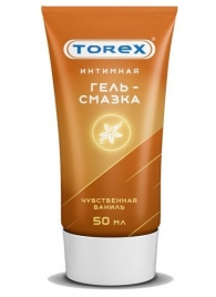 Смазка на водной основе TOREX  Чувственная ваниль  - 50 мл. - Torex - купить с доставкой в Химках