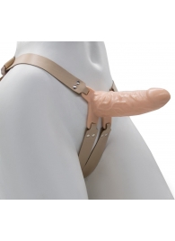 Телесный мужской парапротез MEN STYLE - 15 см. - LOVETOY (А-Полимер) - купить с доставкой в Химках