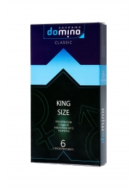 Презервативы увеличенного размера DOMINO Classic King size - 6 шт. - Domino - купить с доставкой в Химках