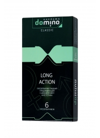 Презервативы с пролонгирующим эффектом DOMINO Classic Long action - 6 шт. - Domino - купить с доставкой в Химках