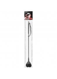 Черный стек с наконечником-сердечком - 54 см. - Notabu - купить с доставкой в Химках