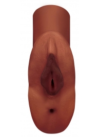 Коричневый мастурбатор Perfect Pussy Double Stroker - Pipedream - в Химках купить с доставкой