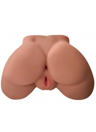 Кофейный мастурбатор-полуторс Perfect Ass Masturbator - Pipedream - в Химках купить с доставкой