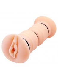 Телесный вибромастурбатор-вагина Michelle - Baile - в Химках купить с доставкой