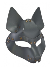 Серая маска Wolf с клепками - Sitabella - купить с доставкой в Химках