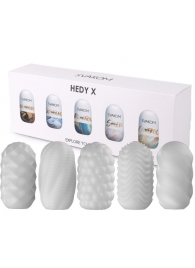 Набор из 5 мастурбаторов Hedy X5 Mixed - Svakom - в Химках купить с доставкой