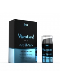 Жидкий интимный гель с эффектом вибрации Vibration! Ice - 15 мл. - INTT - купить с доставкой в Химках