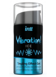 Жидкий интимный гель с эффектом вибрации Vibration! Ice - 15 мл. - INTT - купить с доставкой в Химках