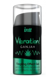 Жидкий интимный гель с эффектом вибрации Vibration! Ganjah - 15 мл. - INTT - купить с доставкой в Химках