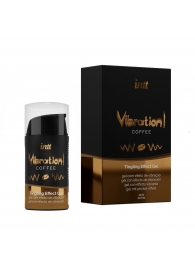 Жидкий интимный гель с эффектом вибрации Vibration! Coffee - 15 мл. - INTT - купить с доставкой в Химках