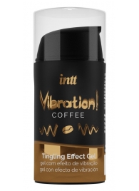 Жидкий интимный гель с эффектом вибрации Vibration! Coffee - 15 мл. - INTT - купить с доставкой в Химках