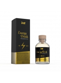 Массажный гель с согревающим эффектом Energy Drink - 30 мл. - INTT - купить с доставкой в Химках