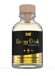 Массажный гель с согревающим эффектом Energy Drink - 30 мл. - INTT - купить с доставкой в Химках