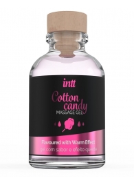 Массажный гель с согревающим эффектом Cotton Candy - 30 мл. - INTT - купить с доставкой в Химках