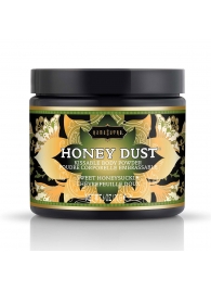 Пудра для тела Honey Dust Body Powder с ароматом жимолости - 170 гр. - Kama Sutra - купить с доставкой в Химках
