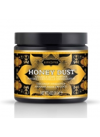 Пудра для тела Honey Dust Body Powder с ароматом кокоса и ананаса - 170 гр. - Kama Sutra - купить с доставкой в Химках