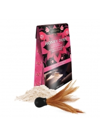 Пудра для тела Honey Dust Body Powder с ароматом клубники - 28 гр. - Kama Sutra - купить с доставкой в Химках