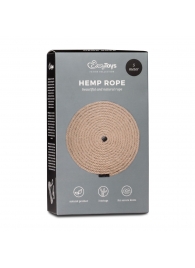 Пеньковая веревка для связывания Hemp Rope - 5 м. - Easy toys - купить с доставкой в Химках