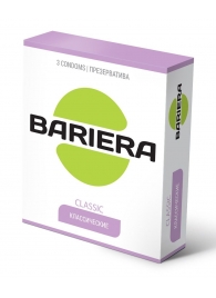 Классические презервативы Bariera Classic - 3 шт. - Bariera - купить с доставкой в Химках