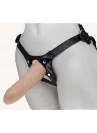 Пустотелый фаллопротез MEN STYLE - 17,5 см. - LOVETOY (А-Полимер) - купить с доставкой в Химках