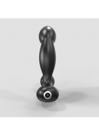 Черный вибромассажер простаты и промежности Prostate Pro с пультом ДУ - Bathmate - в Химках купить с доставкой