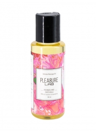 Массажное масло Pleasure Lab Delicate с ароматом пиона и пачули - 50 мл. - Pleasure Lab - купить с доставкой в Химках