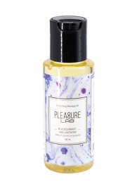 Массажное масло Pleasure Lab Enchanting с ароматом черной смородины и лаванды - 50 мл. - Pleasure Lab - купить с доставкой в Химках