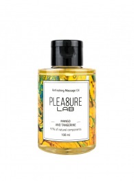 Массажное масло Pleasure Lab Refreshing с ароматом манго и мандарина - 100 мл. - Pleasure Lab - купить с доставкой в Химках