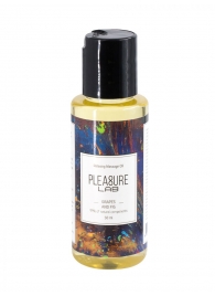 Массажное масло Pleasure Lab Relaxing с ароматом винограда и инжира - 50 мл. - Pleasure Lab - купить с доставкой в Химках