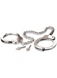 Металлические наручники Metal Leg Cuffs - Pipedream - купить с доставкой в Химках