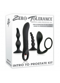 Набор стимуляторов простаты Intro To Prostate Kit - Zero Tolerance - в Химках купить с доставкой