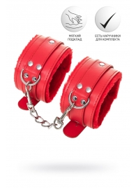 Красные оковы Anonymo из искусственной кожи - ToyFa - купить с доставкой в Химках