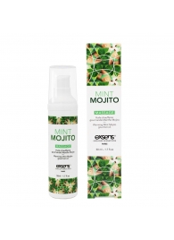 Разогревающее массажное масло с ароматом мохито Gourmet Mint Mojito - 50 мл. - Exsens - купить с доставкой в Химках