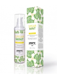 Разогревающее массажное масло Gourmet Spearmint Organic с органическими ингредиентами - 50 мл. - Exsens - купить с доставкой в Химках