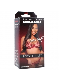 Мастурбатор-вагина Karlee Grey ULTRASKYN Pocket Pussy - Doc Johnson - в Химках купить с доставкой