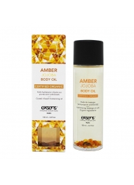 Органическое массажное масло AMBER JOJOBA - 100 мл. - Exsens - купить с доставкой в Химках