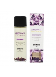 Органическое массажное масло AMETHYST SWEET ALMOND - 100 мл. - Exsens - купить с доставкой в Химках
