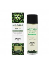 Органическое массажное масло AVENTURINE AVOCADO - 100 мл. - Exsens - купить с доставкой в Химках