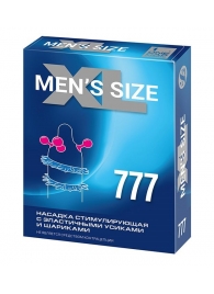 Стимулирующая насадка на пенис MEN SIZE 777 - Sitabella - в Химках купить с доставкой
