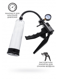 Прозрачная механическая помпа для пениса Viggo - Sexus - в Химках купить с доставкой