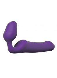 Фиолетовый безремневой страпон Queens L - Adrien Lastic - купить с доставкой в Химках