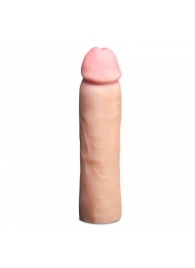 Телесная фаллическая насадка на пенис Magnum Xtender - 23 см. - Blush Novelties - в Химках купить с доставкой