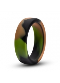 Эрекционное кольцо камуфляжной расцветки Silicone Camo Cock Ring - Blush Novelties - в Химках купить с доставкой