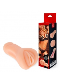 Телесный реалистичный мастурбатор в виде вагины - Bior toys - в Химках купить с доставкой