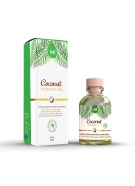 Массажный гель с ароматом кокоса Coconut - 30 мл. - INTT - купить с доставкой в Химках