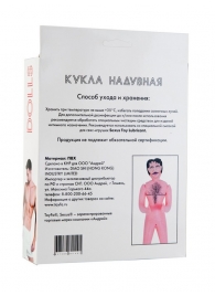 Надувная секс-кукла мужского пола - ToyFa - в Химках купить с доставкой